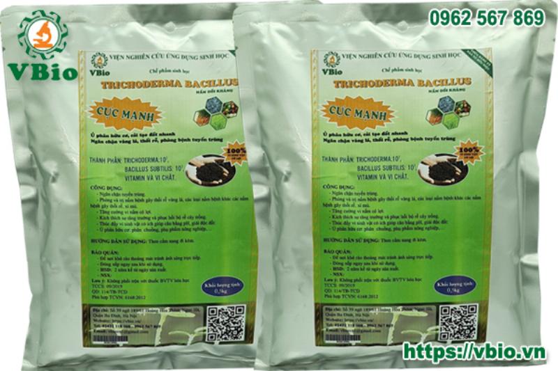 Ủ phân chuồng bằng chế phẩm Trichoderma