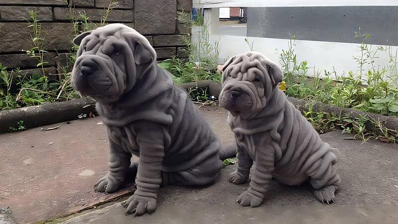 Bạn nên huấn luyện chó Shar Pei khi chúng còn nhỏ để chúng ngoan ngoãn và biết nghe lời chủ